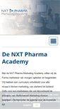 Mobile Screenshot of nxtpharma.com